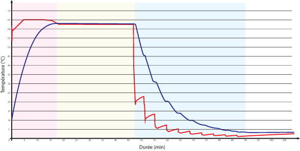 Time–temperature curve